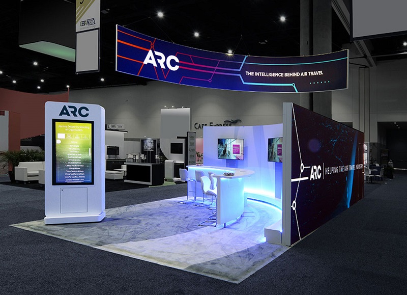 arc，展臺現場，展臺